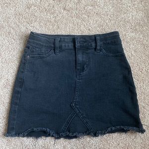 jean skirt